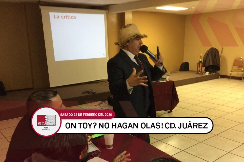 ON TOY? NO HAGAN OLAS!